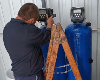 Unidad de tratamiento de  agua instalados en ppr
